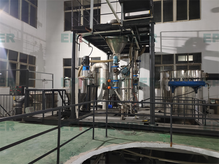 實驗型對撞式氣流粉碎機