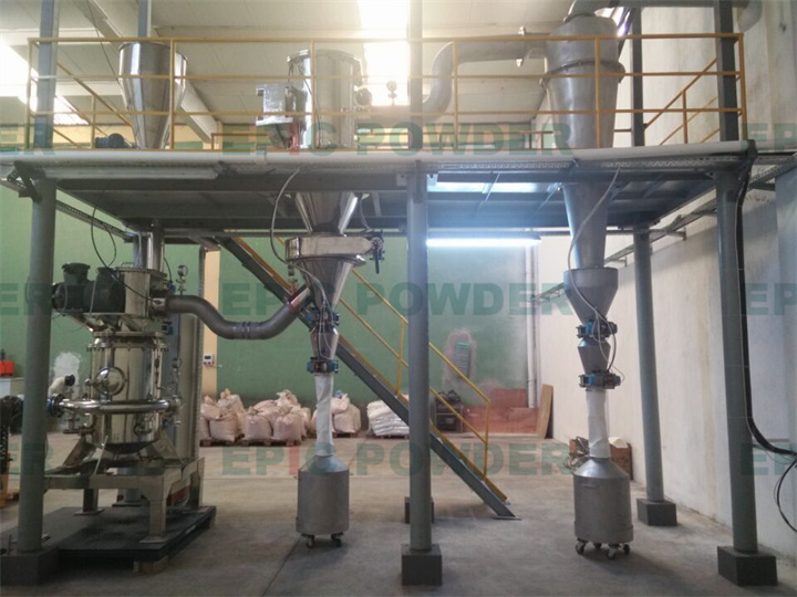 實驗型對噴式氣流粉碎機