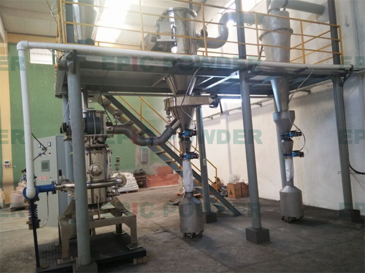 小產量氣流磨粉機