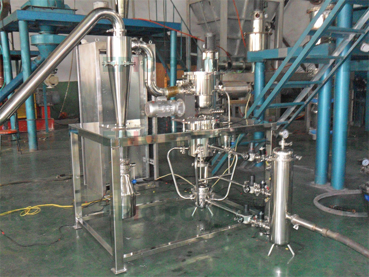 小產量圓盤式氣流磨