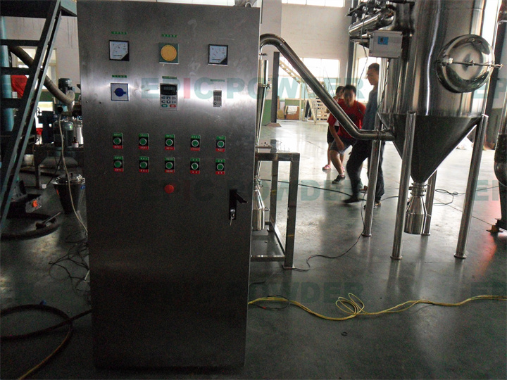 超微對撞式氣流磨