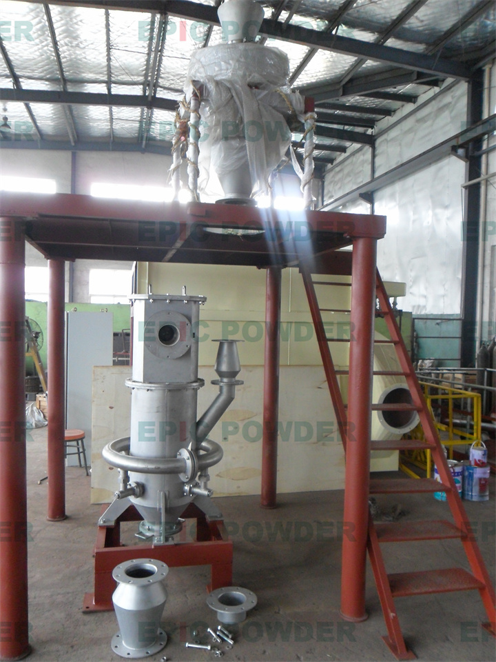 實驗型圓盤式氣流磨