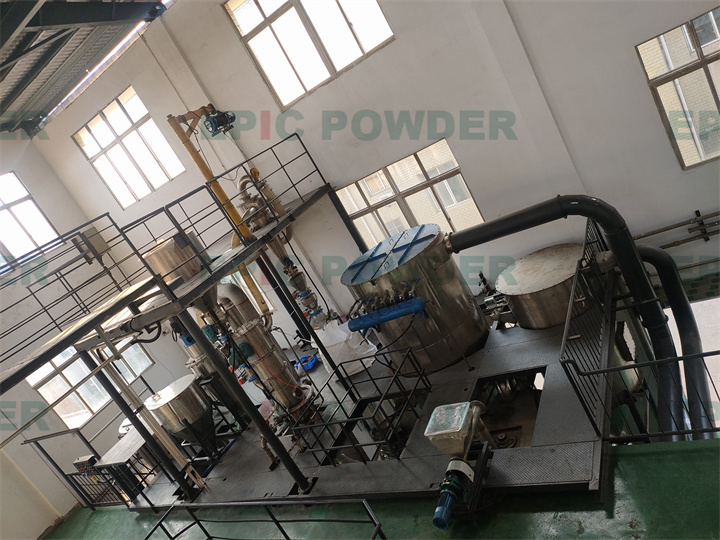 小型圓盤式氣流粉碎機