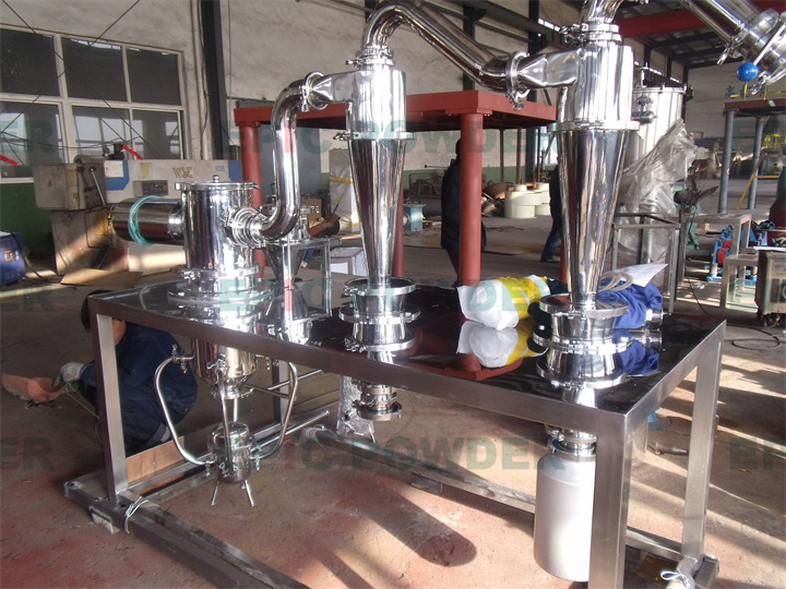 實驗型對噴式氣流粉碎機