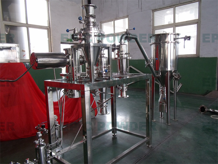 量產型流化床氣流粉碎機