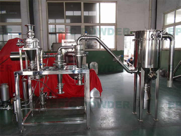 小型對噴式氣流粉碎機