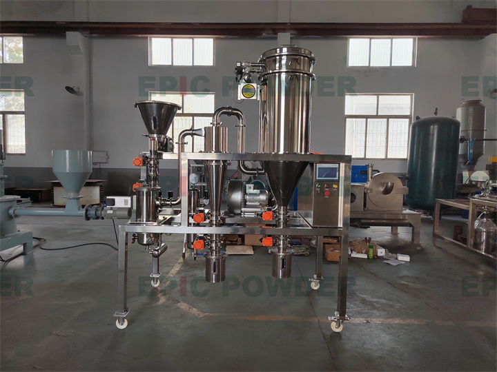 量產型流化床氣流粉碎機